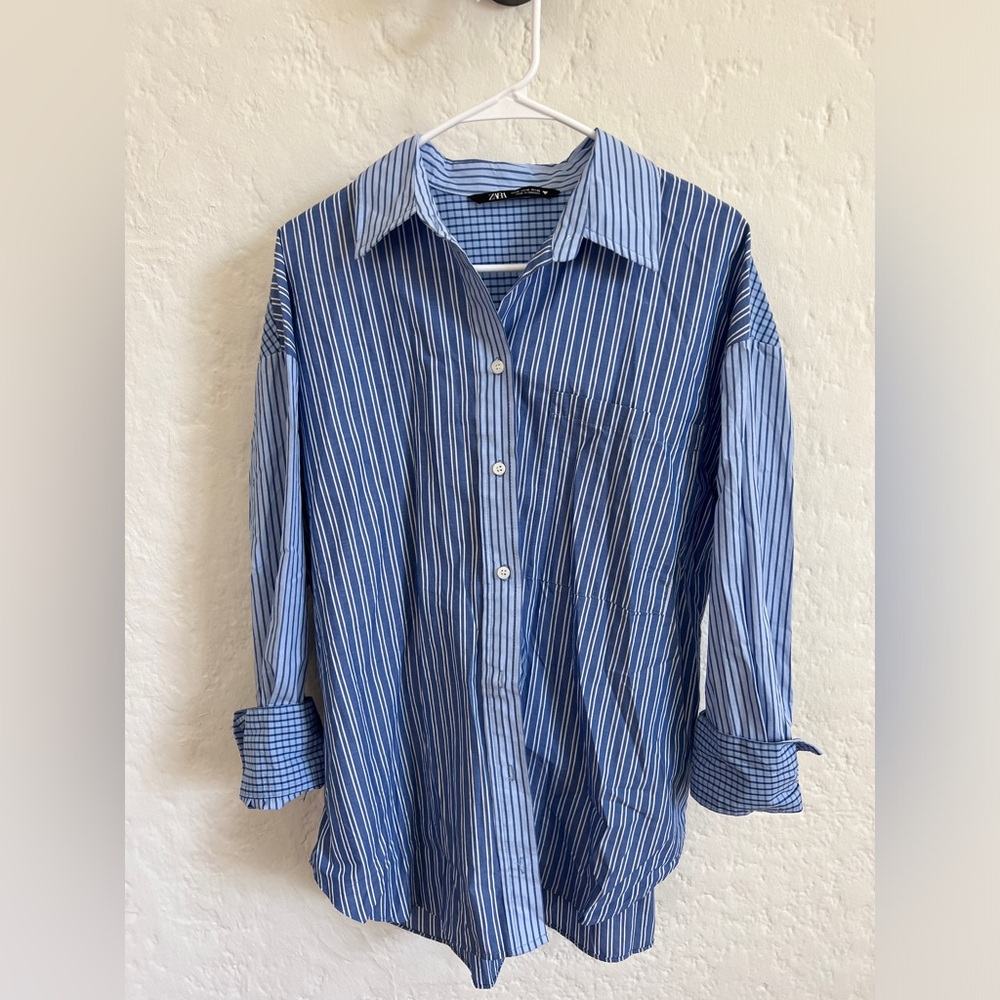 Zara button up